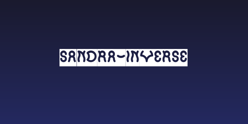 SANDRA-Inverse Social Header