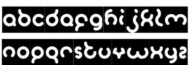SANDRA-Inverse 字体 小写