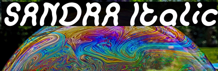 SANDRA Italic Example 3