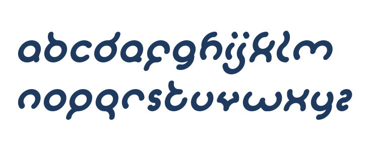 SANDRA Italic Lowercase