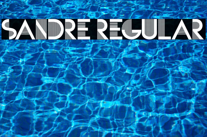 SANDRE Regular Example 1