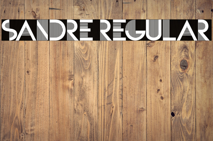 SANDRE Regular Example 2