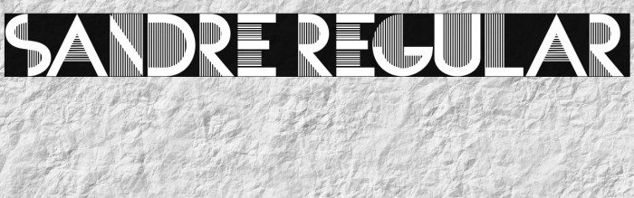 SANDRE Regular Example 3