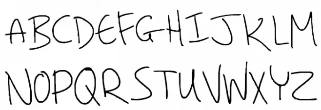 SANDWICHES FALL ZFRZOM THE SKY!! Schriftart Groß