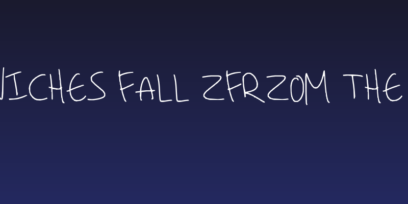 SANDWICHES FALL ZFRZOM THE SKY!! Social Header