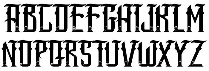 SANG JAWARA Font LOWERCASE