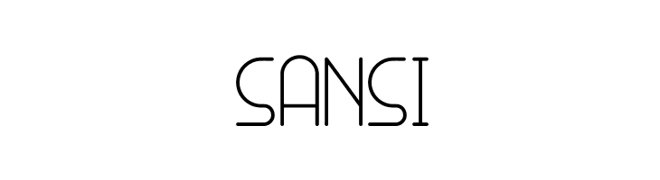 SANSI  Free Fonts Download