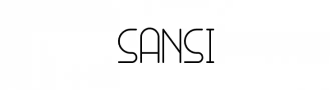 SANSI  免费字体下载