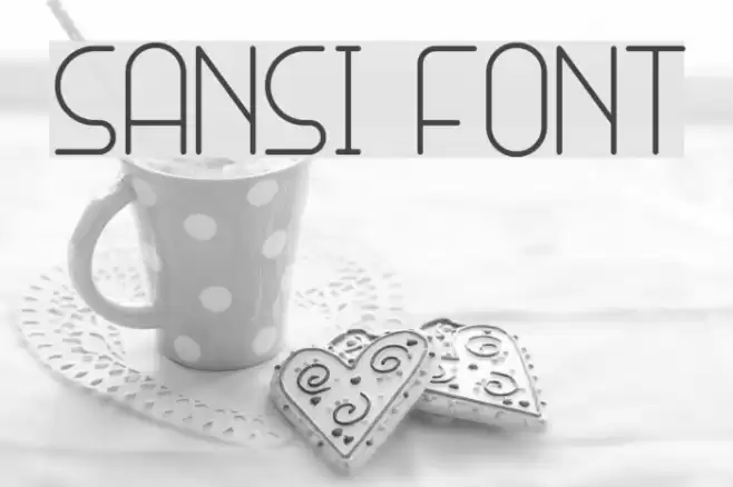 SANSI Font examples