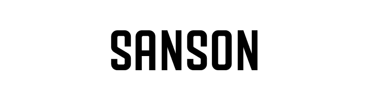 SANSON  Frei Schriftart Herunterladen
