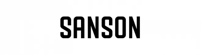 SANSON  Frei Schriftart Herunterladen