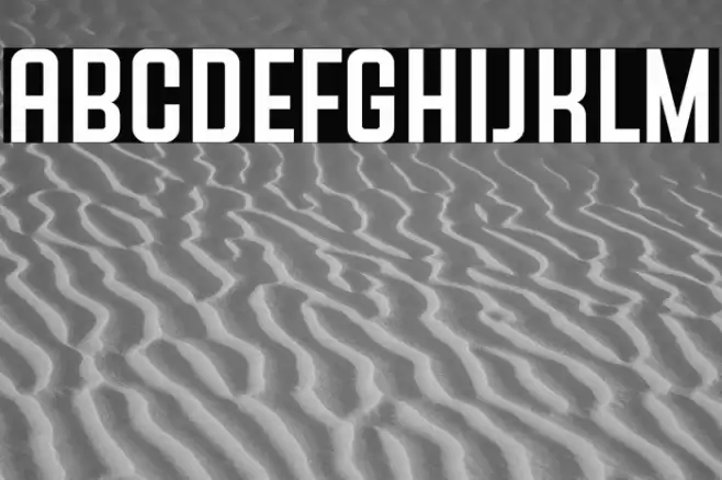 SANSON Font examples