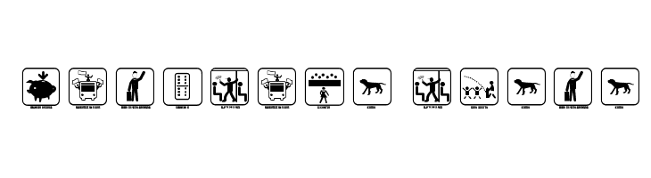 SANTIAGO ICONO  font caratteri gratis