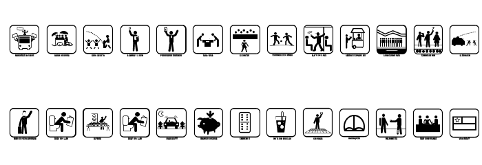 SANTIAGO ICONO Font LOWERCASE