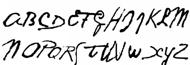 SANTOS DUMONT Schriftart Groß