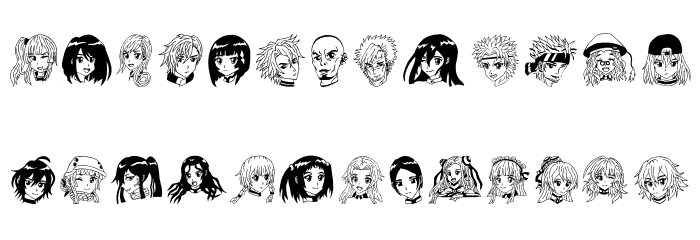 SAO Image Bold フォント 小文字