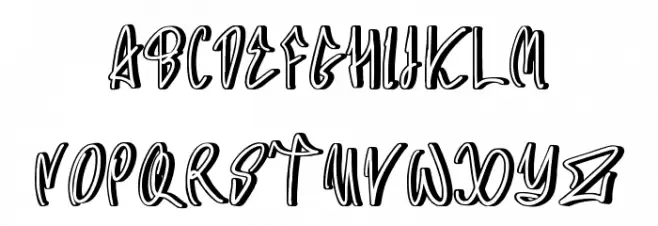 SAROIGO Font UPPERCASE