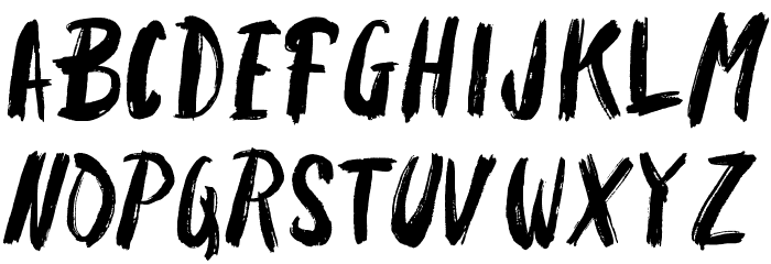 SAUCE DEMO Bold Font OTHER CHARS