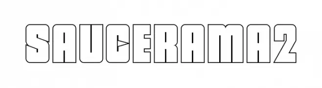 SAUCERAMA2  Fuentes Gratis Descargar