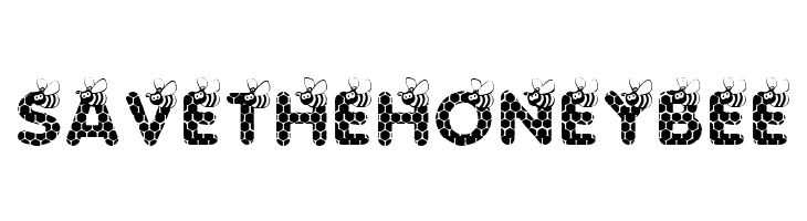SAVE THE HONEYBEE  Descarca Fonturi Gratis