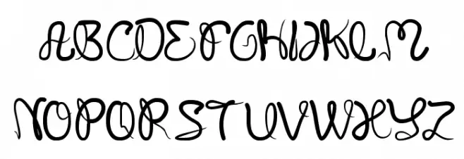 SAVIOR LIGHT OUR WAY Schriftart Groß