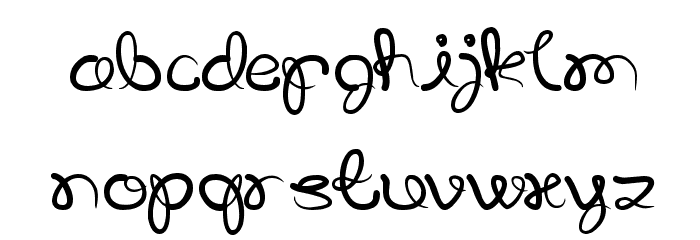 SAVIOR LIGHT OUR WAY Font LOWERCASE