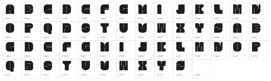SAWAYAMA SAWAYAMA Character Map