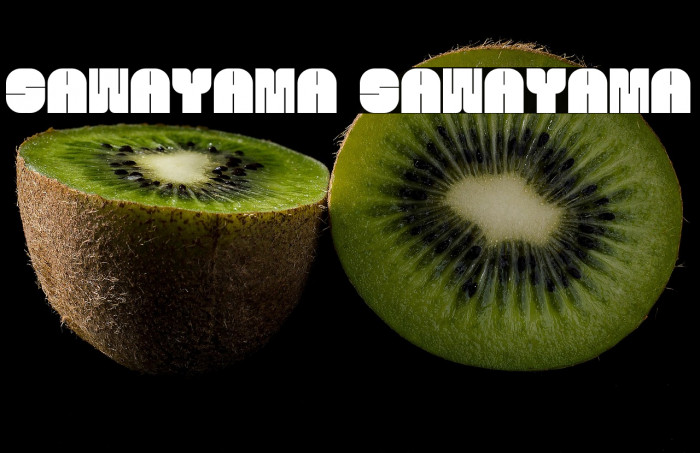 SAWAYAMA SAWAYAMA Example 1