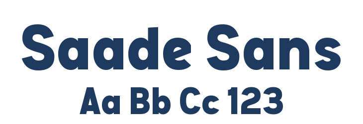 Saade Sans Font Preview