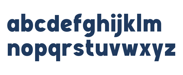 Saade Sans Lowercase