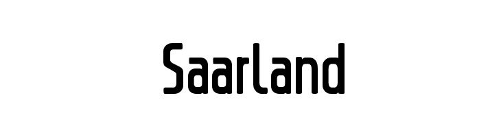 Saarland फ़ॉन्ट