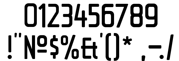 Saarland Font OTHER CHARS