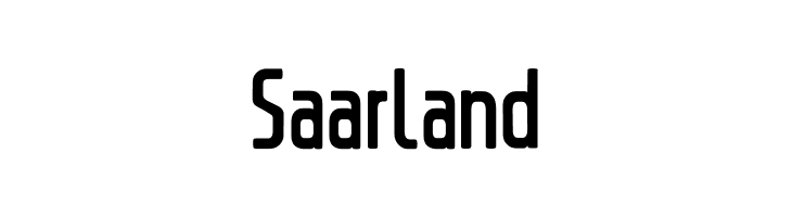 Saarland  Free Fonts Download