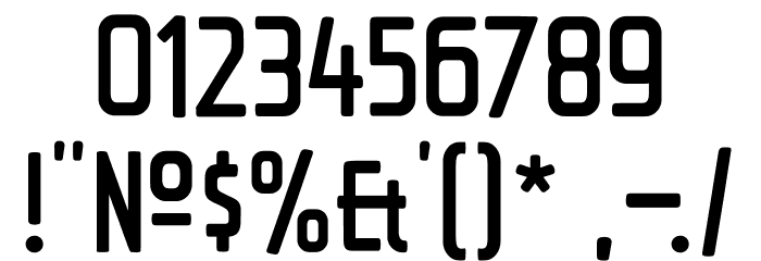 Saarland Font OTHER CHARS