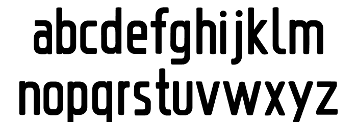Saarland Font LOWERCASE