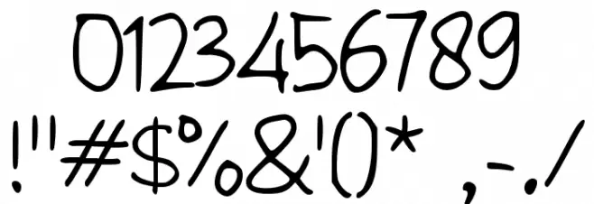 Sabademy Write Polices AUTRES CHARS