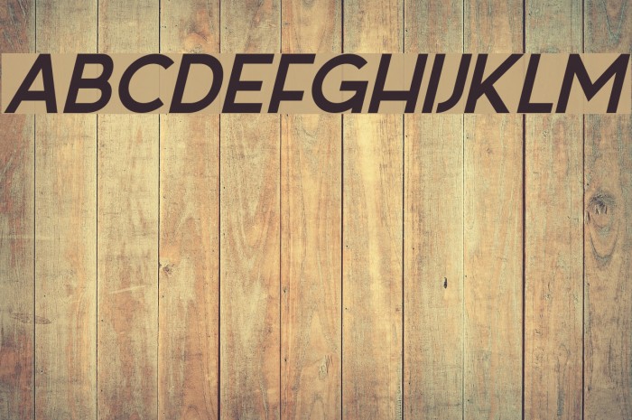 Sabado-Italic Font examples