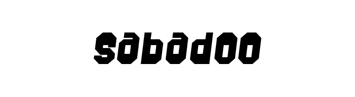 Sabadoo Font