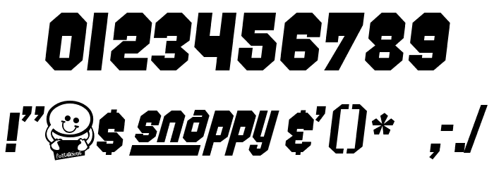 Sabadoo Font Alte caractere