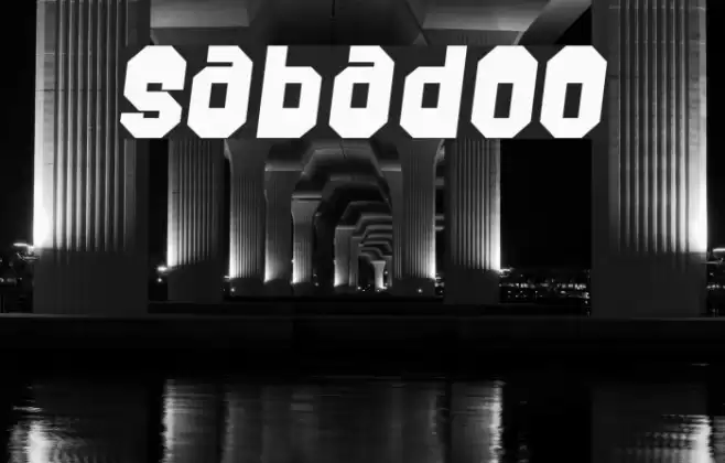 Sabadoo Font examples