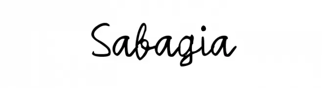 Sabagia  Free Fonts Download