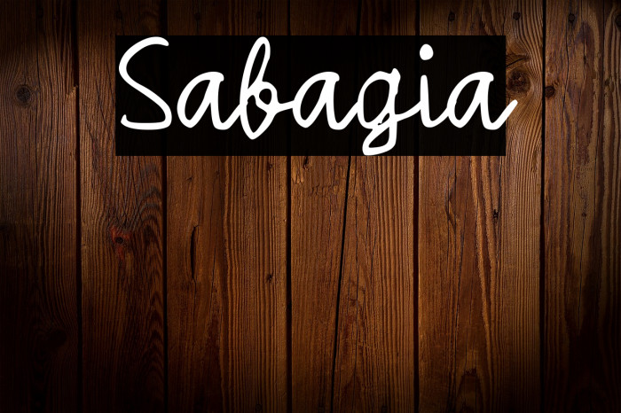 Sabagia Example 2