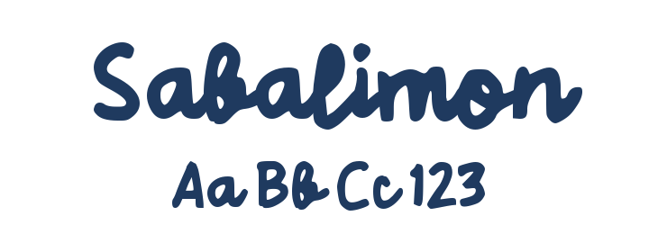 Sabalimon Font Preview