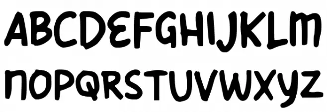 Sabalimon 字体 大写