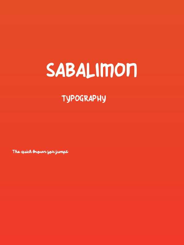 Sabalimon Poster