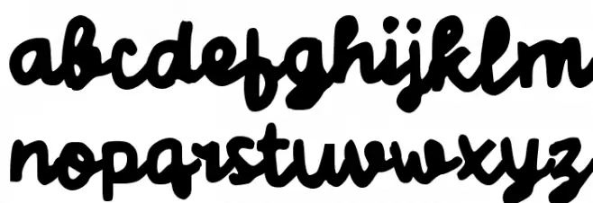 Sabalimon 字体 小写