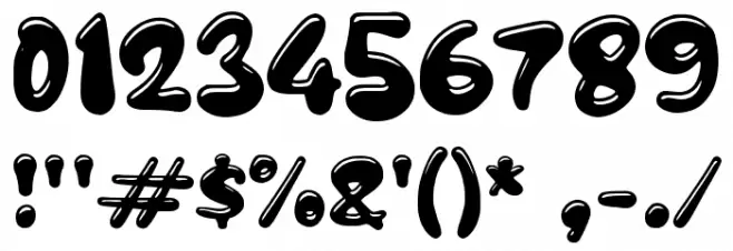 Sabalon Шрифта ДРУГИЕ символов