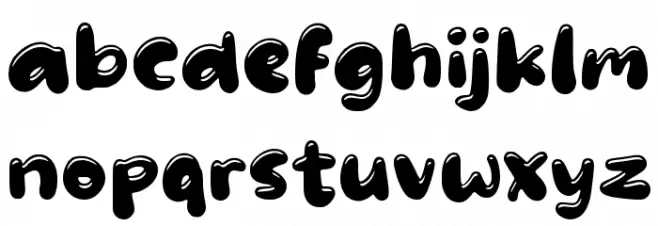 Sabalon Шрифта строчной