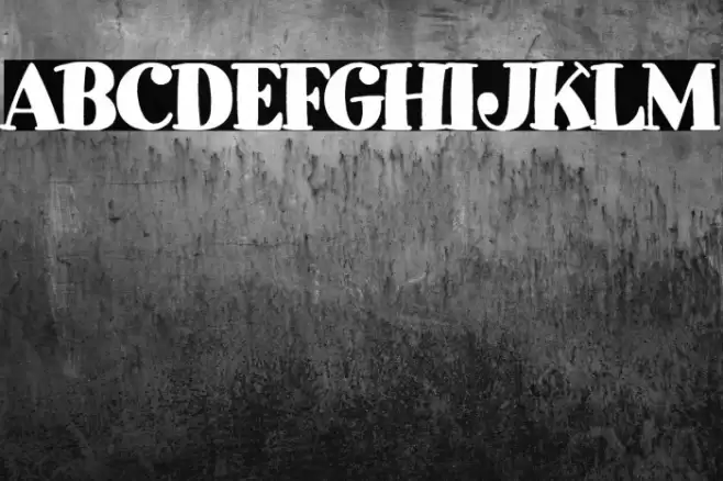 Sabandija Asquerosa Font examples