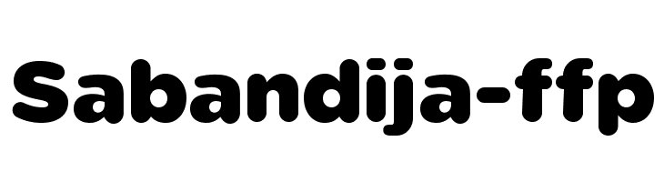 Sabandija-ffp Font